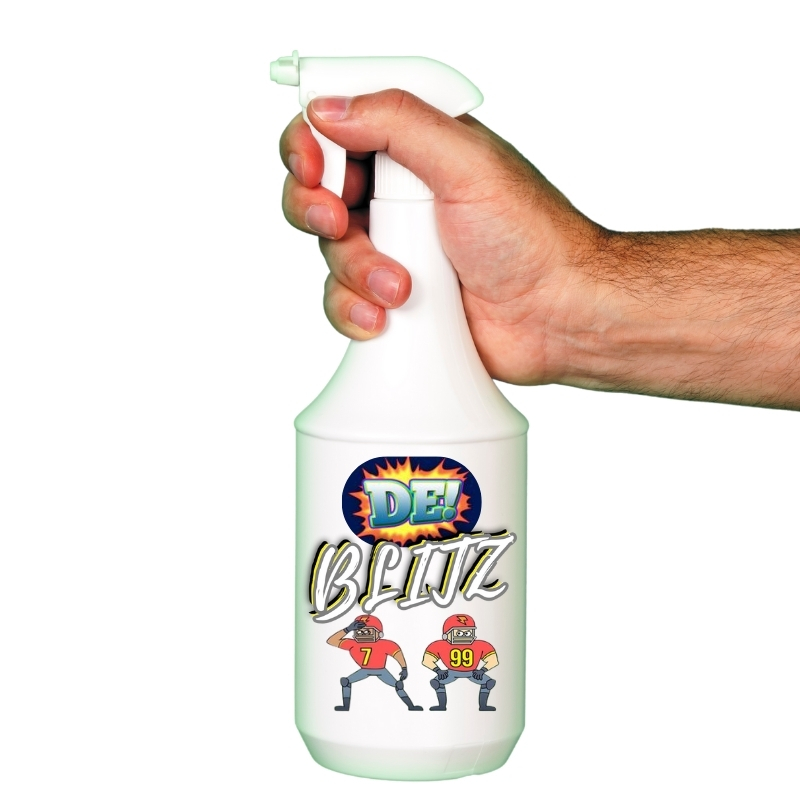 Defensive End! BLITZ the effective contact bed bug killer spray