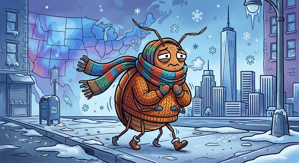 bed bugs and other pests are ectothermic or cold blooded